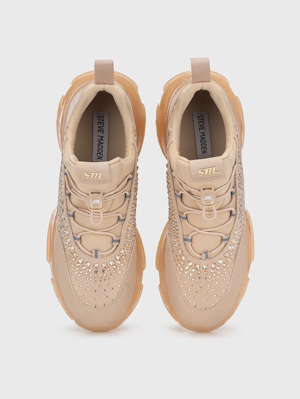 MOTIF-R crystal-embellished sneakers - 6