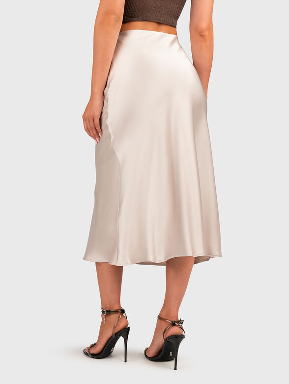 Skirt with satin effect - 2