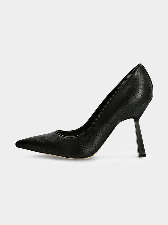 SADITA Black leather shoes - 1