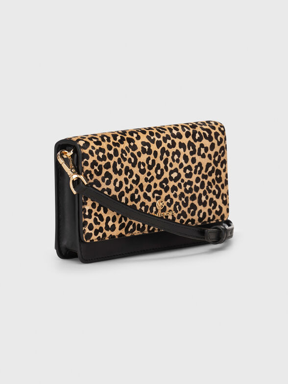 Crossbody bag with animal print - 4