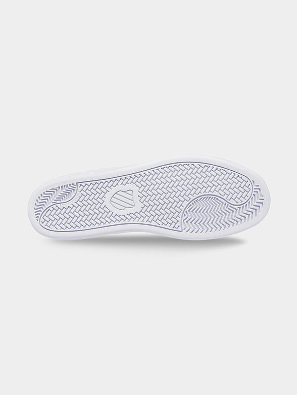 COURT SHIELD leather sneakers with green details - 4
