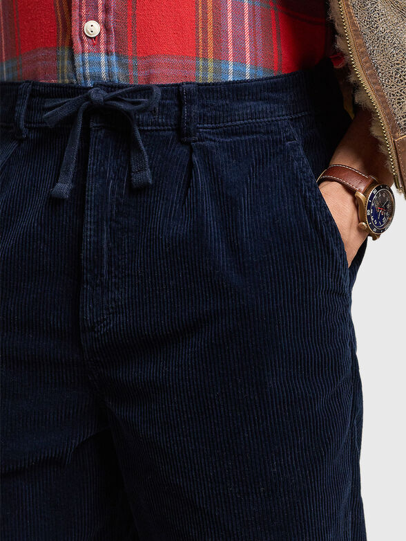 Blue velvet jeans - 2