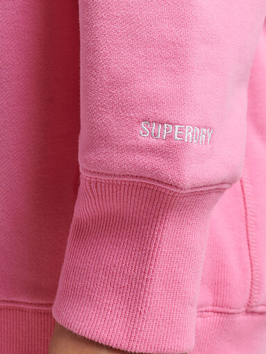 Sweatshirt with hood and logo motifs - 4