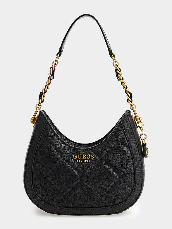 ABEY hobo bag in beige color with quilted effect - 1
