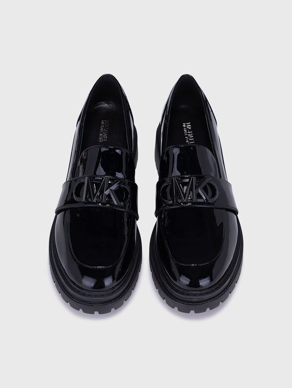PARKER black loafers with lacquer effect - 6