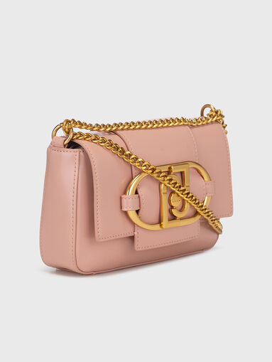 Crossbody bag with metal logo  - 4
