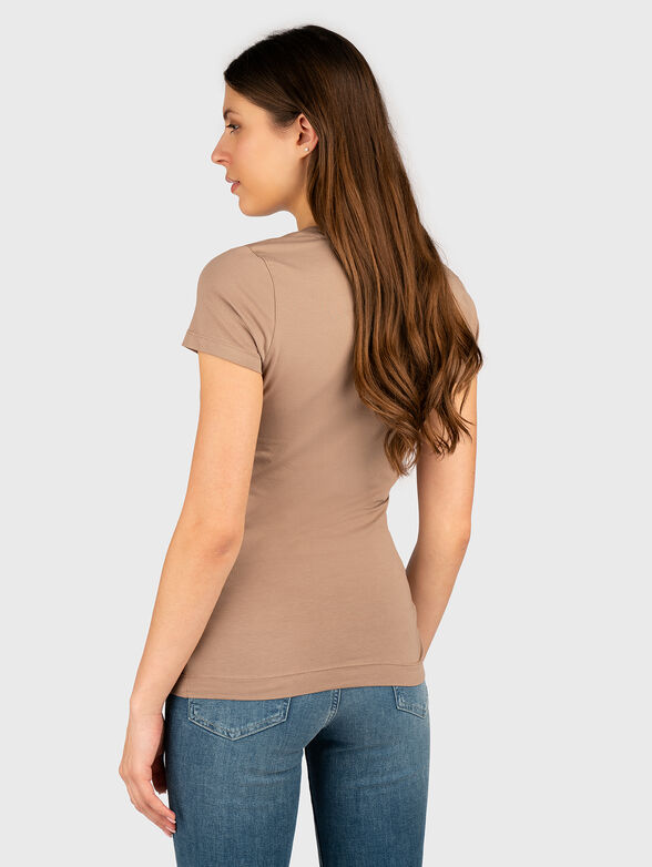 Cotton T-shirt with logo - 3