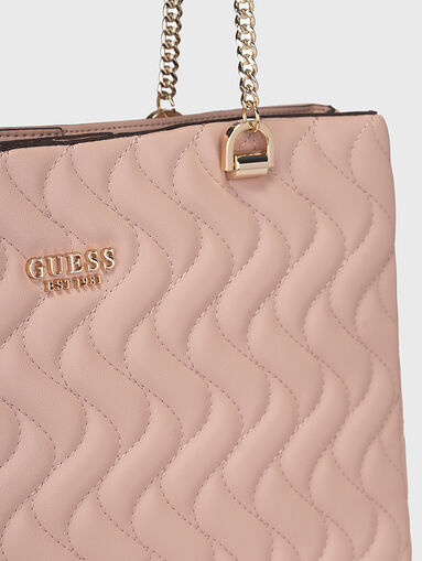 Black quilted bag  - 3