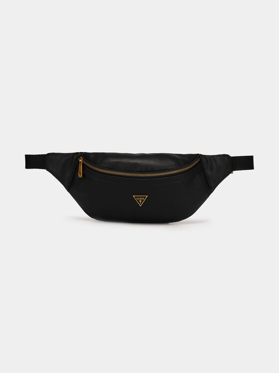 Waist bag with triangular logo - 1