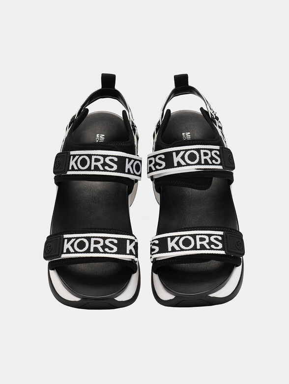 MAVERICK sandals with logo details - 6