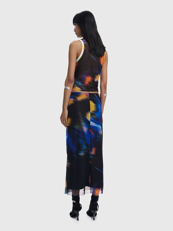 Printed midi skirt - 1