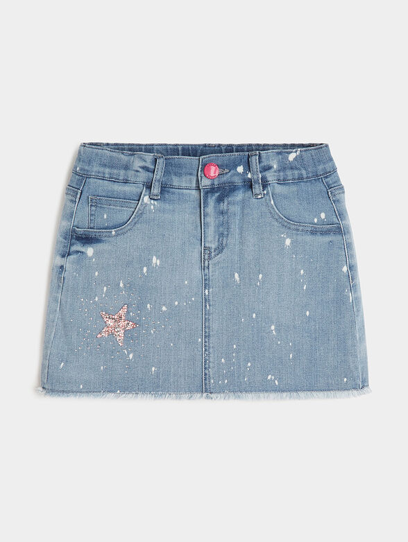 Denim skirt - 1