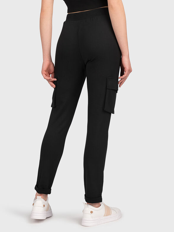 Sports pants with in black color - 2