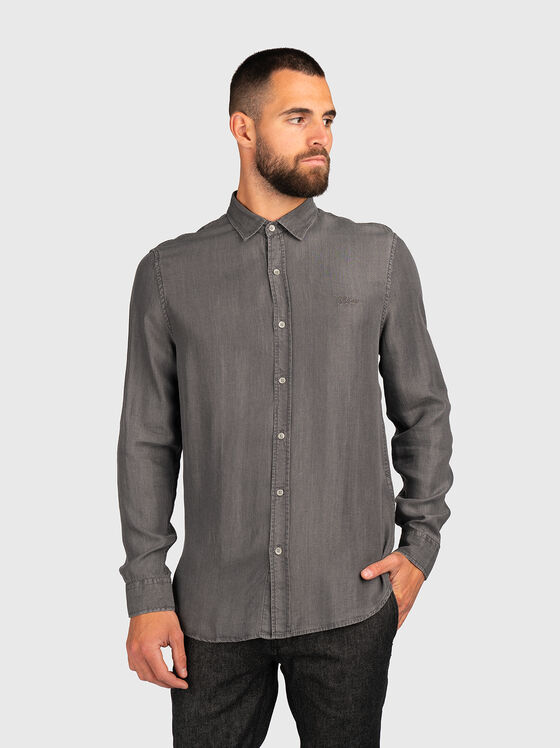 Πουκάμισο SUNSET TENCEL INDIGO - 1