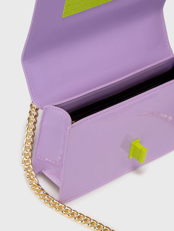 Purple bag with contrasting logo lettering - 6