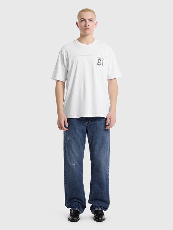 Cotton T-shirt with logo - 2
