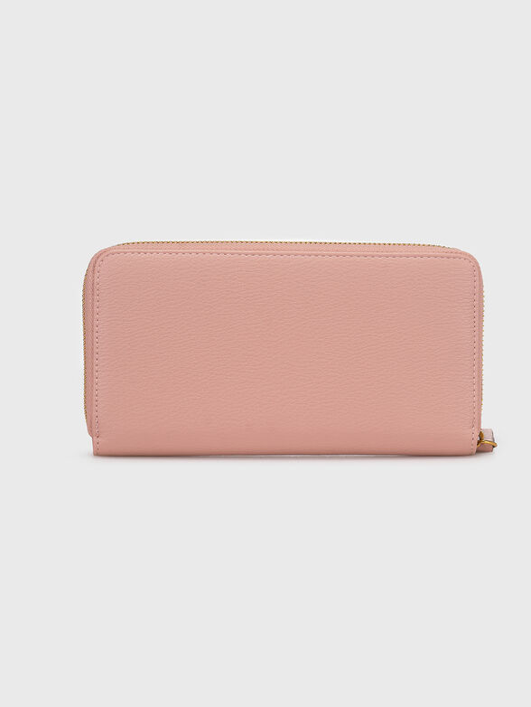 Black wallet with golden detail  - 2