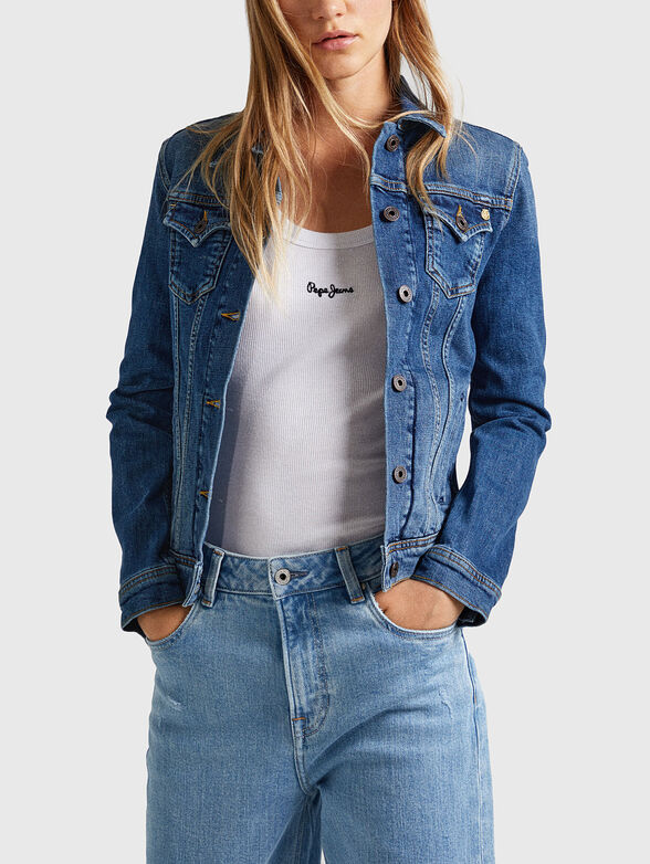 THRIFT denim jacket - 0