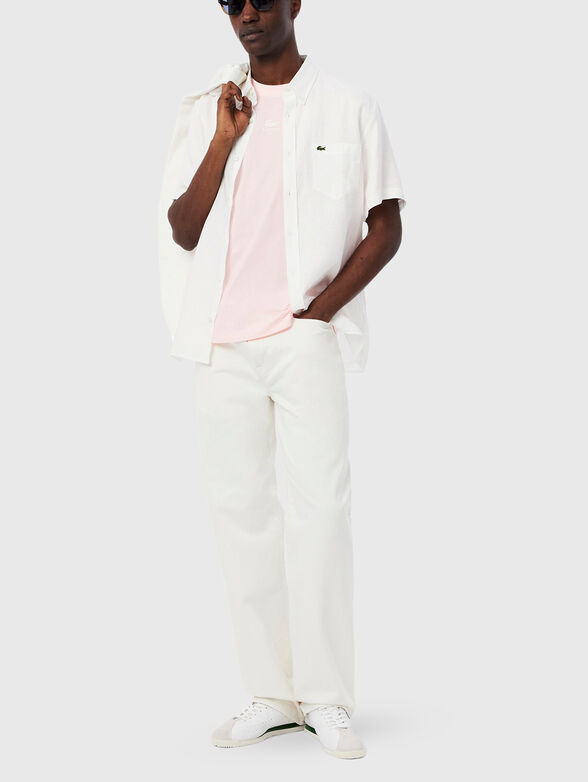 Cotton T-shirt with logo print - 2