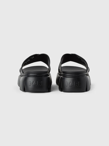 SUN TREKKA NFT leather slippers - 3