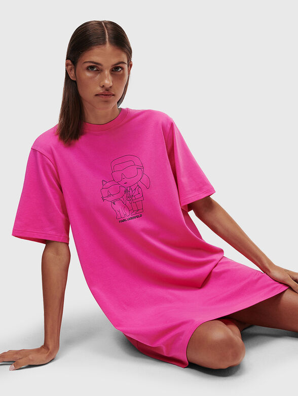 IKONIK 2.0 nightdress with logo print - 1