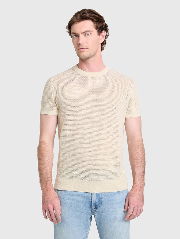 Sweater with short sleeves  - 1