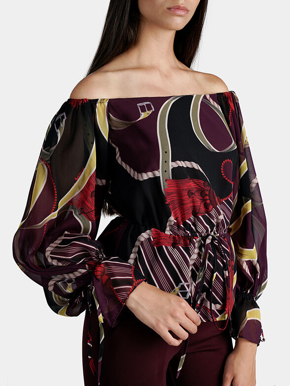 TREASURE TROVE Off-shoulder top - 2