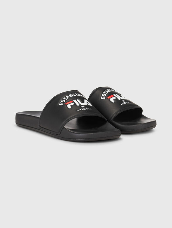 BAYWALK logo print slippers - 2