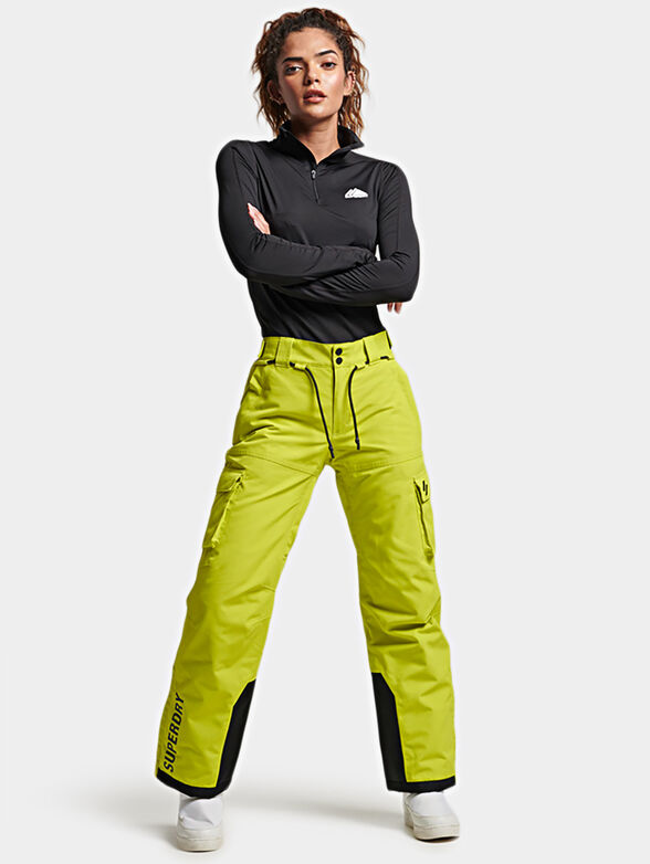 ULTIMATE RESCUE ski pants in green color - 6