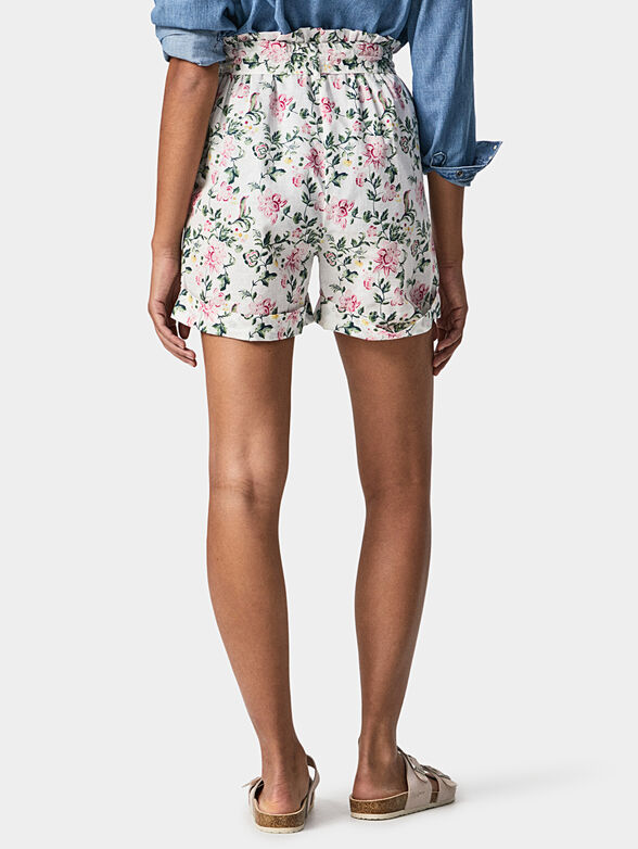 LEAH shorts with floral print - 2