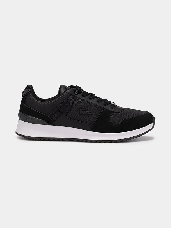 Black sneakers with logo detail - 1