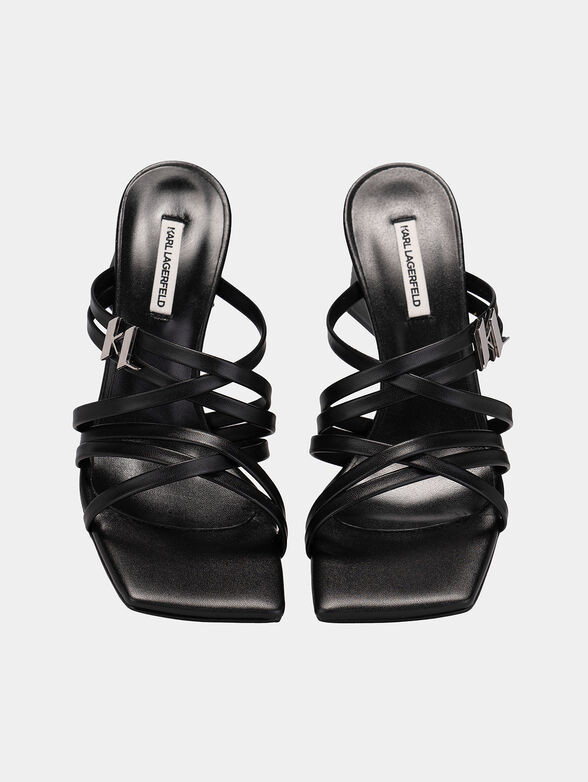 PYRAMIDE sandals with logo detail - 6