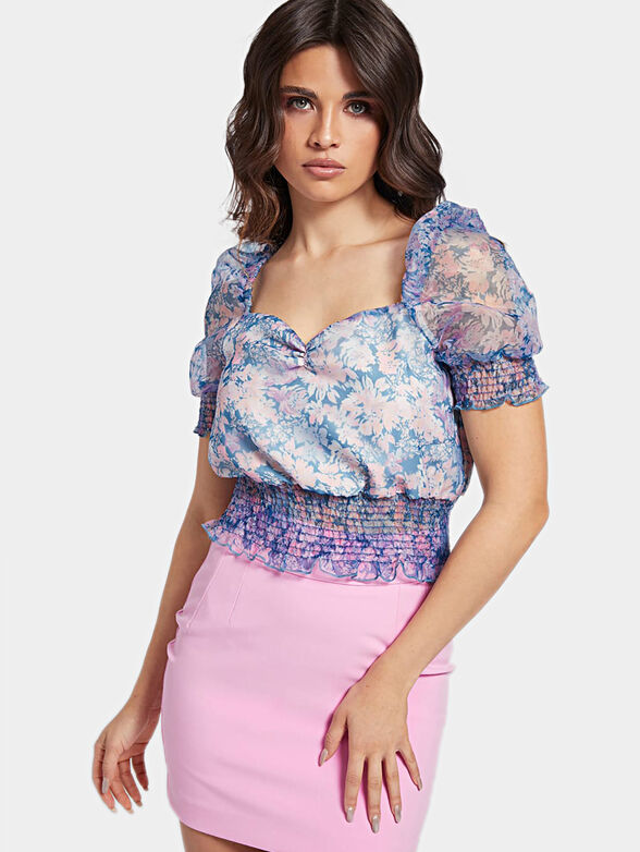 HALIMA Animal printed blouse - 1