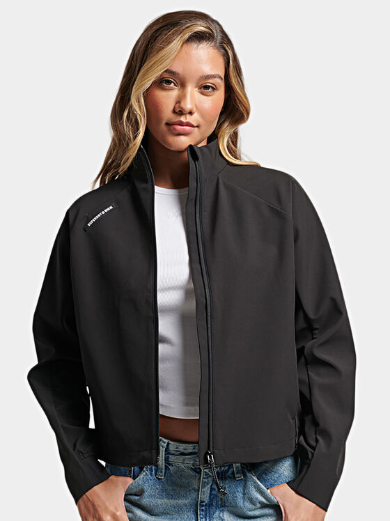 Jacket in black color - 1