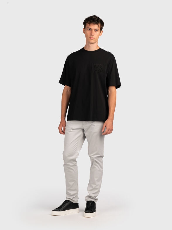 T-shirt with embossed logo on the back - 6