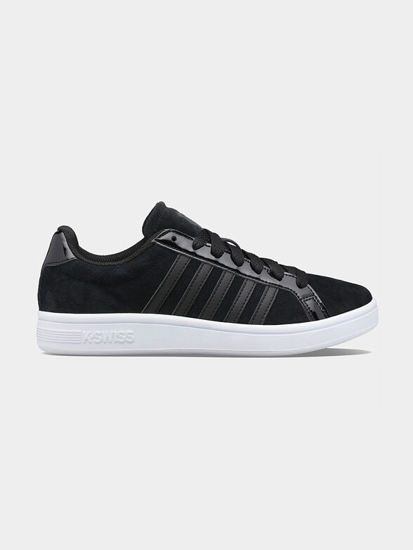 COURT TIEBREAK sports shoes with suede texture - 0