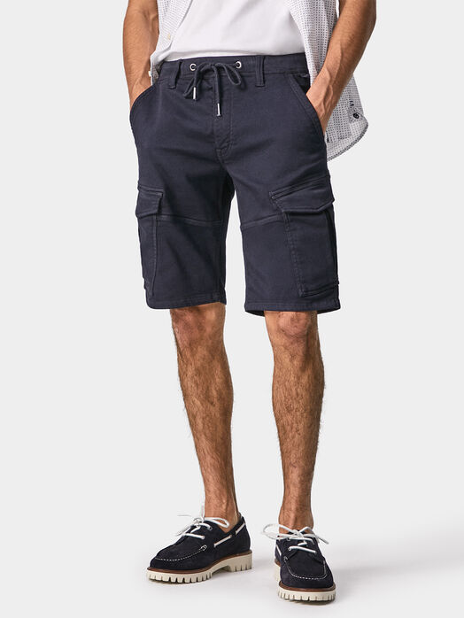 JARED dark blue shorts with cargo pockets