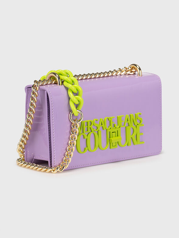 Purple bag with contrasting logo lettering - 4