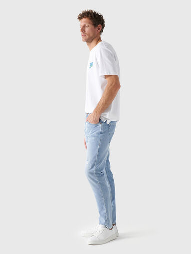 Slim jeans in blue  - 3