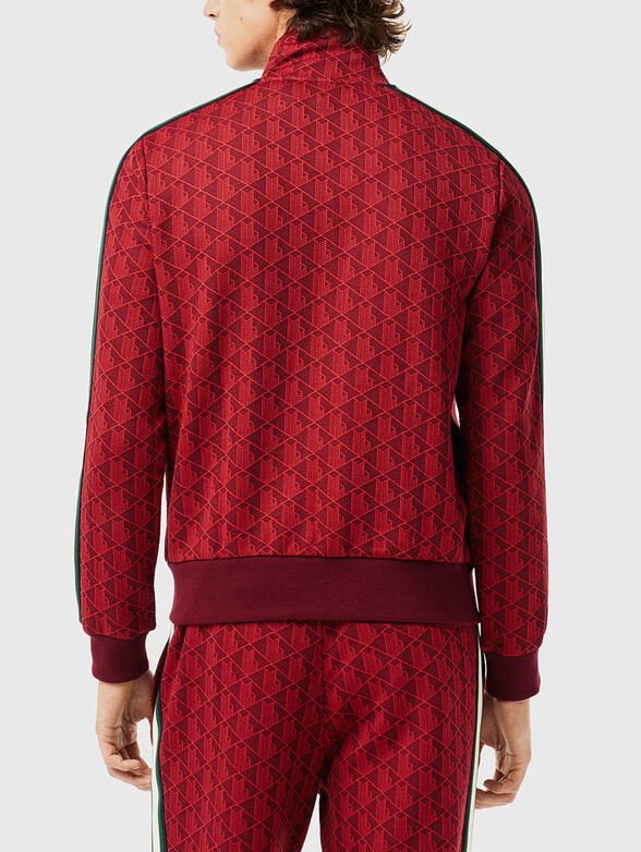 Sweatshirt with monogram print - 3
