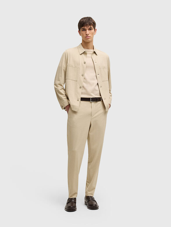 Textured overshirt - 1