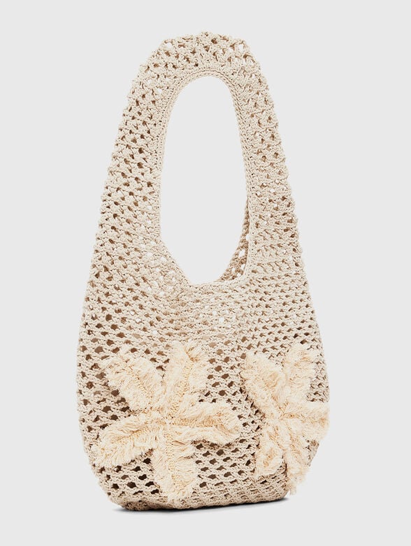 Big knitted bag with tote bag - 4