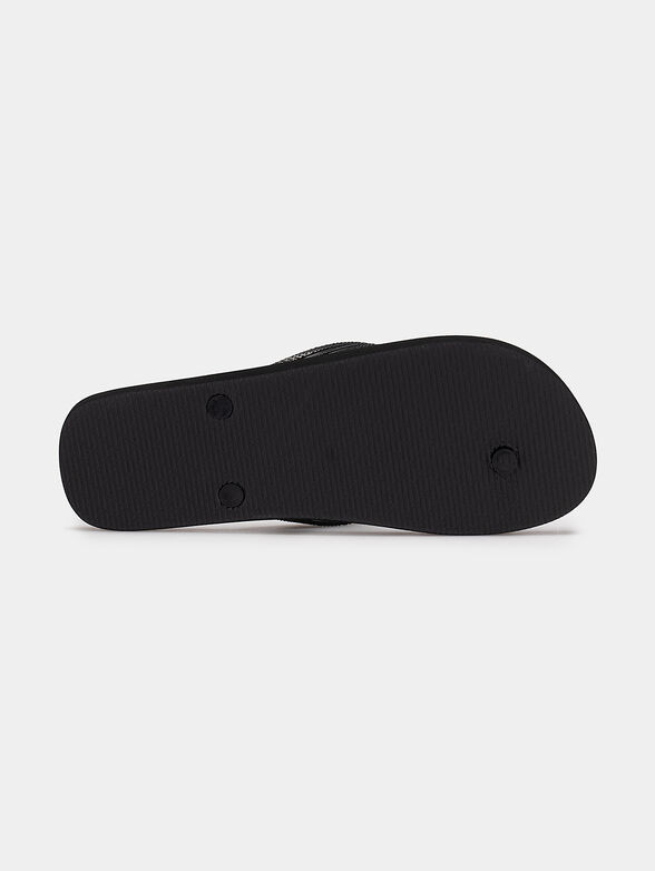 TROY black flip flops - 5