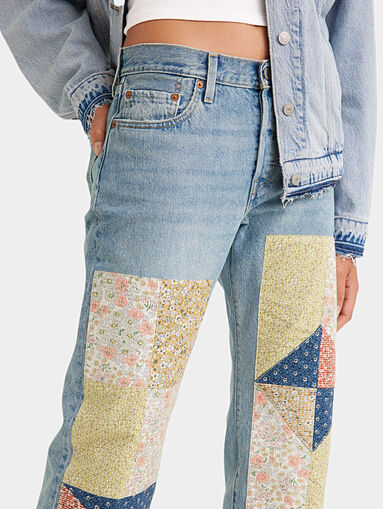 501™ '90s blue jeans with colorful accents - 2