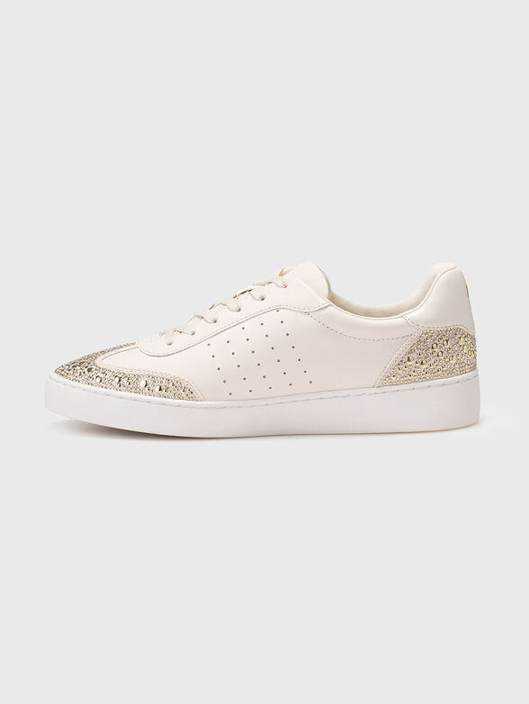SCOTTY leather sports shoes with rhinestones - 3