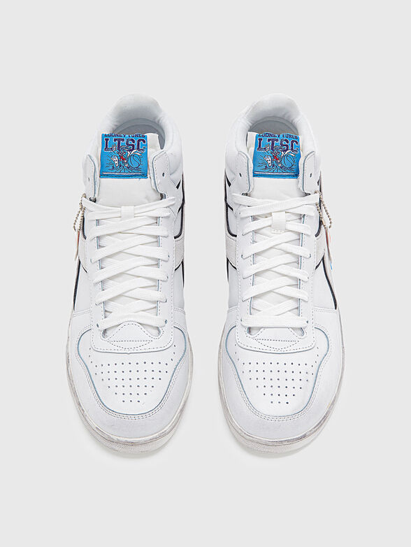 MAGIC BASKET sports shoes  with colorful accent - 5