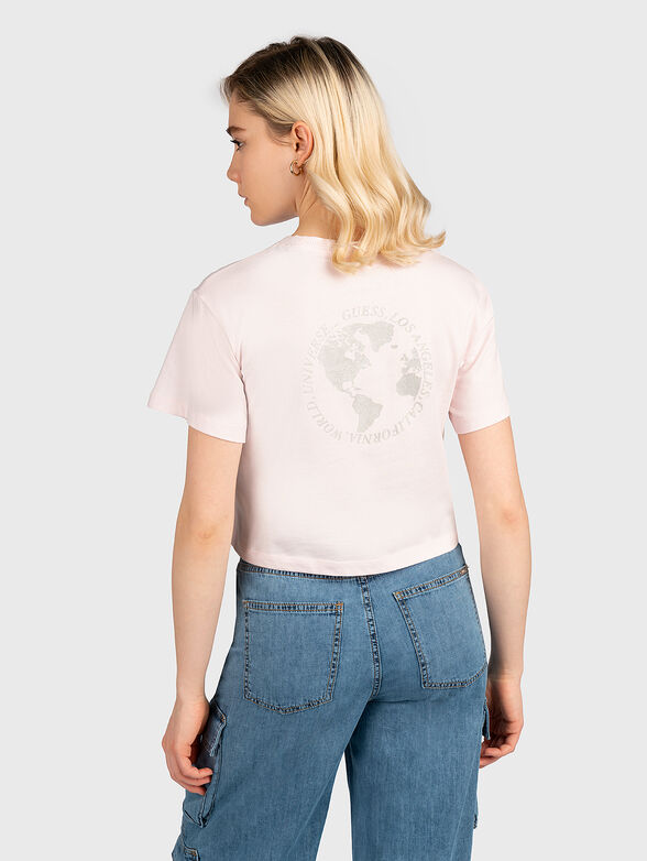 GLITTER T-shirt with print - 2