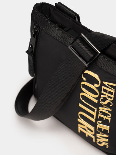 Crossbody bag with contrasting logo detail - 4