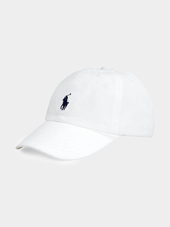 White cap with logo - 1