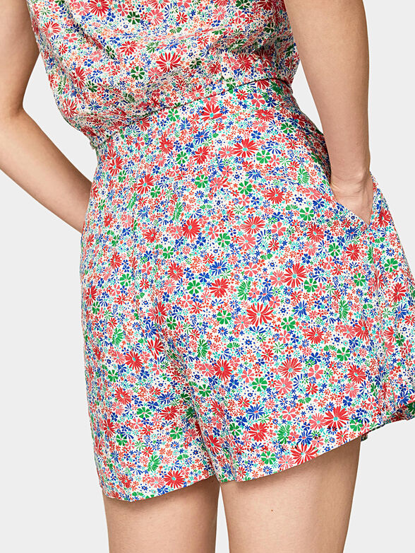PAULINA shorts with floral print - 2